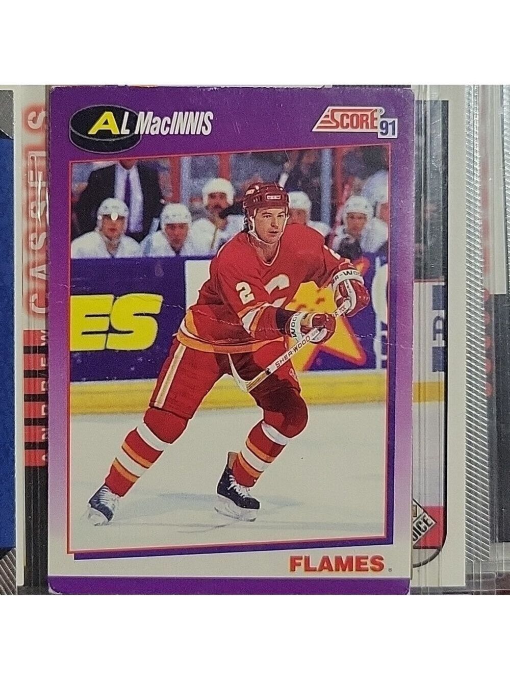 Calgary Flames Al MacInnis Hockey Card